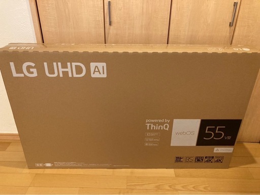 LG 55V型 4Kチューナー テレビ