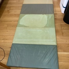 IKEA 折りたたみマット　3枚セット　ブルー系　おしゃれの画像