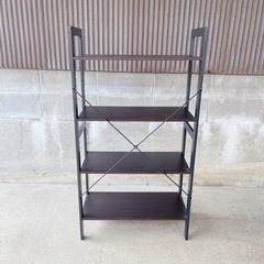 本棚　スチールラックの画像