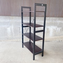 本棚　スチールラックの画像