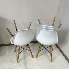 伊勢崎店【現状品】ji11-15 LIVINZ 食堂イス クルリ リビンズの画像