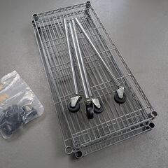 スチールラック キャスター付きの画像