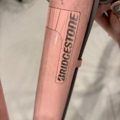 ブリヂストン　自転車　BRIDGESTONE ピンクの画像