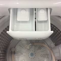 【単身者向け】5.5kg全自動洗濯機 ELSONIC ｴﾙｿﾆｯｸ EHX55DD 5.5kg 2023年製:ホワイトの画像