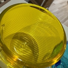 琉球ガラス製グラス二個セットの画像