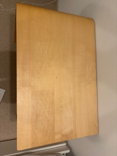 ACTUS アクタス VARIO デスク 幅80cm メープル材 美品