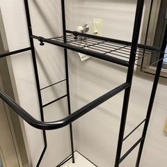 相談中◇直接引き取り限定！洗濯機周りのラック、物干しの画像