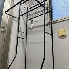 相談中◇直接引き取り限定！洗濯機周りのラック、物干しの画像