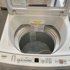 配送可【アクア】7K洗濯機★2023年製　分解クリーニング済み/6ヶ月保証付き【管理番号1109】野の画像