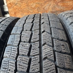 バリ山　DUNLOP ダンロップ　WM02 165/65R15 スタッドレス　タイヤ　2019年製　15インチの画像