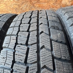 バリ山　DUNLOP ダンロップ　WM02 165/65R15 スタッドレス　タイヤ　2019年製　15インチの画像