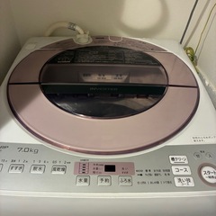 SHARP全自動洗濯機7kg インバーターの画像