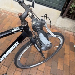 訳あり　自転車　ハマー　28インチの画像