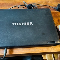 ノートパソコンTOSHIBA dynabook Satellite　の画像
