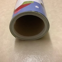 クリスマス柄包装紙の画像