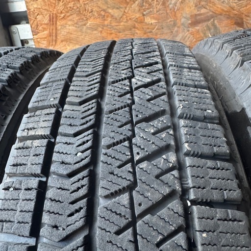 バリ山　BRIDGESTONE ブリヂストン　ブリジストン　VRX2 155/65R14 スタッドレス　タイヤ　2019年製　14インチ