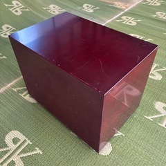 小引出し　木製　3段　幅300×奥行200×高さ235mm  中古の画像