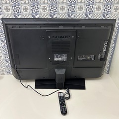 美品 動作 2022年製 SHARP シャープ 43型 テレビ AQUOS アクオス 4T-C43EN2の画像