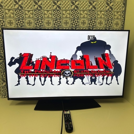 美品 動作 2022年製 SHARP シャープ 43型 テレビ AQUOS アクオス 4T-C43EN2