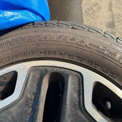 レネゲード　純正タイヤ　
の画像