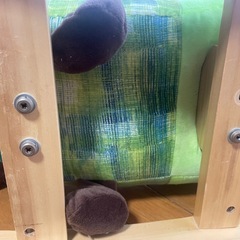 はらぺこあおむし　ロッキングチェア　の画像