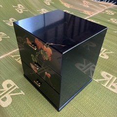 小引出し　3段　木製　幅230×奥行210×高さ265mm 中古の画像