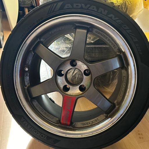 タイヤ、ホイール te37sl