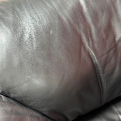 革張り1人掛けソファの画像