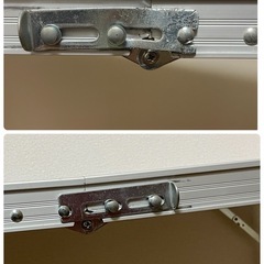 キャンプ用折りたたみテーブルの画像