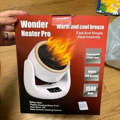 ワンダーヒータープロ　暖房器具の画像