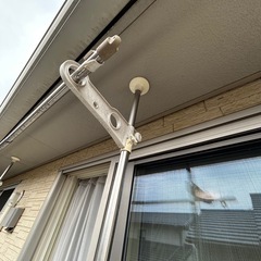 ベランダ用　洗濯物干しの画像