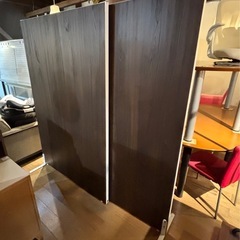 自立式 連結 パーテーション 間仕切り ２枚セットの画像