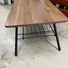 2511-195 ニトリ 折りたたみテーブル シェルフィ2 9045 MBR 中古の画像