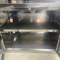 ステンレス棚の画像