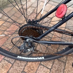 訳あり　自転車　ハマー　28インチの画像
