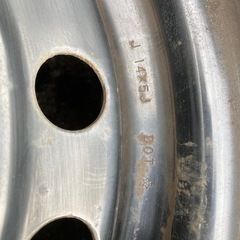 トヨタ 14インチ　スチールホイール　4本セットの画像