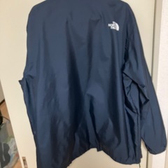 THE NORTH FACE ネイビー ナイロンジャケットの画像