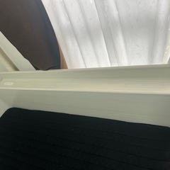 【美品】ダブルベッドフレーム ホワイトウッド。マットレスは要交渉。の画像