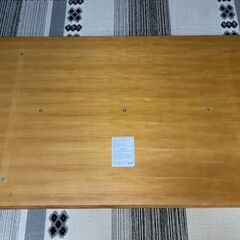 【11/29（土）限定！指定先へ送料無料でお届けします（墨田区、江東区、台東区）】無印良品 リビングでもダイニングでもつかえるテーブル・４・オーク材 天板のみの画像