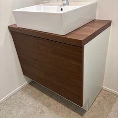 洗面台LIXILエスタ ベッセルタイプ YL-555 間口750の画像