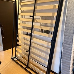 ダブル　ベッド　マットレス　の画像