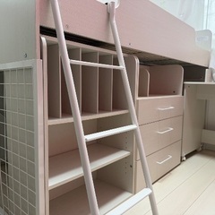 ニトリ　システムベッド　デニッシュの画像