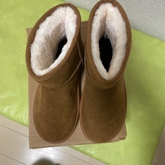 ぬくぬくフェイクムートンブーツの画像