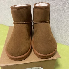 ぬくぬくフェイクムートンブーツの画像