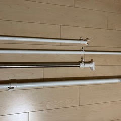 つっぱり棒と支え棒セットの画像