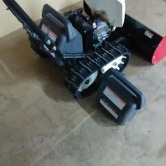 ホンダ排土板型除雪機　 電動ユキオス　SB800e  中古品　　予備バッテリーユニット付の画像