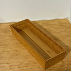 処分価格★値下げ可能★定価499円 11/27まで！IKEA 小物入れ 箸入れ 箸ケース　トレイ 収納 棚 ボックス 本棚 ニトリ イケア 無印良品 ザラホームの画像