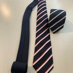 ネクタイ 細め ストライプ の画像