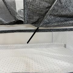 折りたたみ式プレイヤード ベビーベッド（蚊帳付き）3ヶ月使用／美品✨の画像