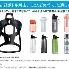 自転車ボトルケージ /ドリンクホルダー (新品、未使用)の画像